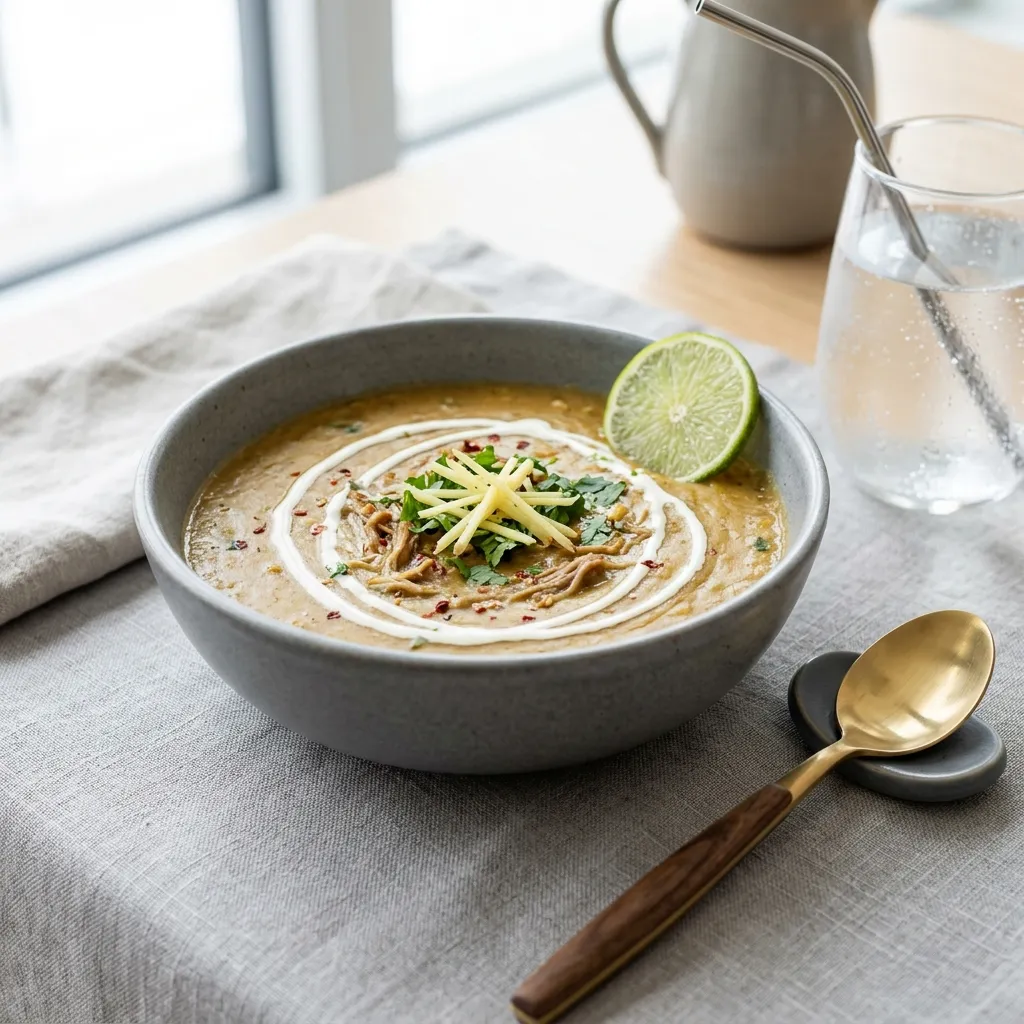 Velvety overnight-simmered Dal Haleem